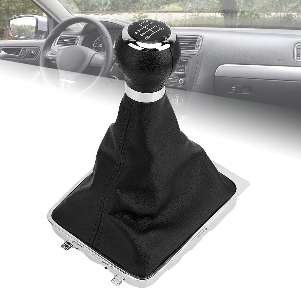 Zestaw Pokrowców na Dźwignię Zmiany Biegów Samochodu Manualnego 6-biegowego do Passata B6 3C 2005 2010