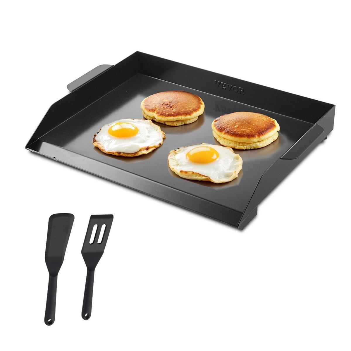 22x16 in Flat Top Griddle Carbon