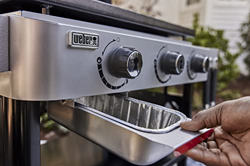 Weber BBQ Grill Griddle Scraper, Spatula for Grill Cleaning [Official Japanese Product with 2-Year Warranty] 6781