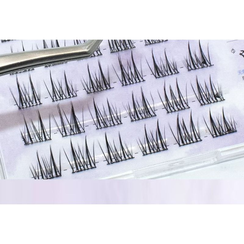 LuxeFlutter - Glue-free False Eyelashes Clusters