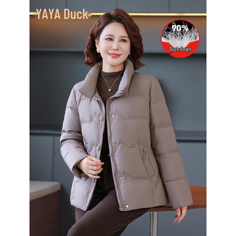 YAYA Women's Elegant Warm Down Jacket YE5B603673B
