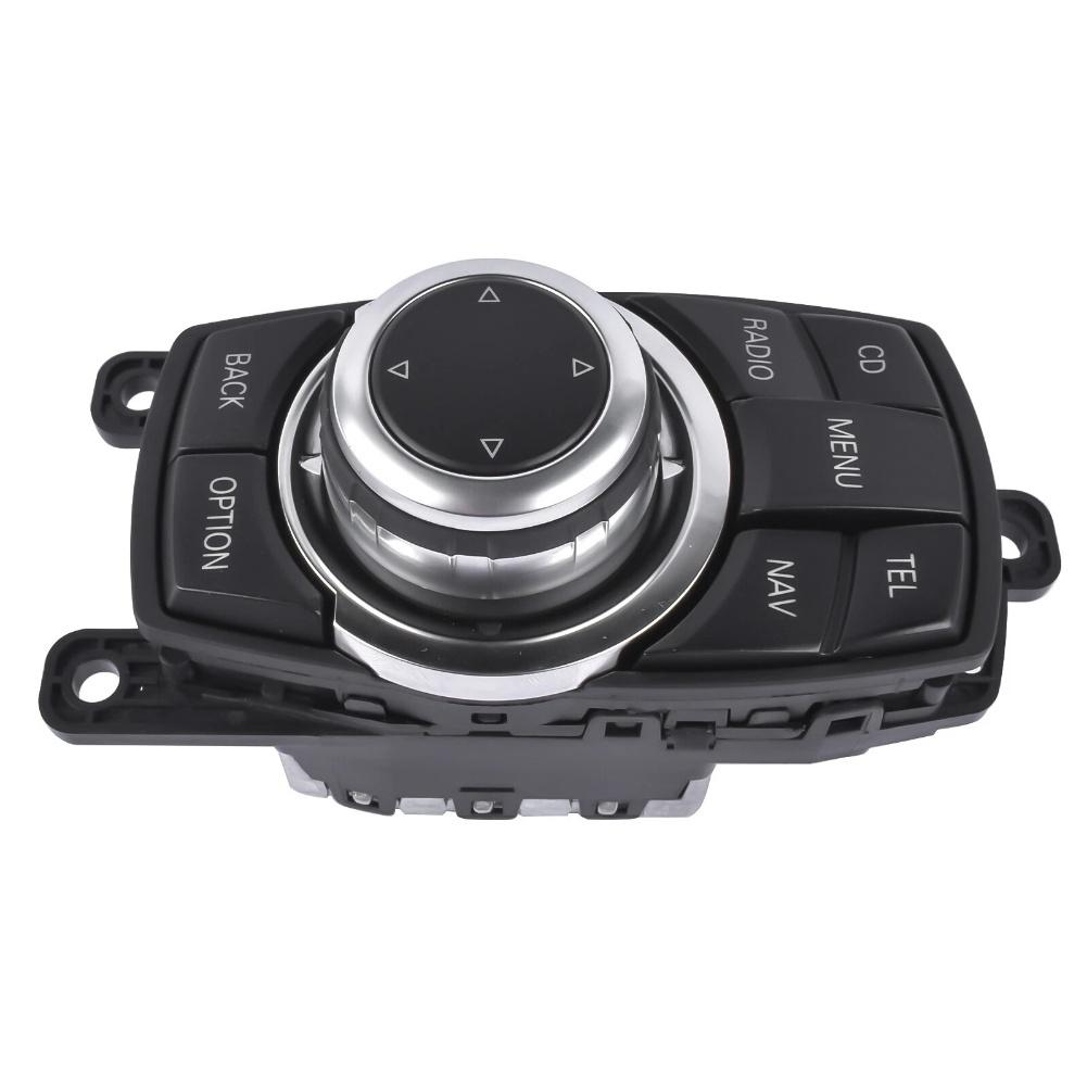Replacement For BMW Media Control Knob Switch, 5/7 Series F01 F02 F03 F04 F07 F10 F11, X3 F25, OEM 65829206444 9206446
