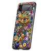 Fashion Eyelashes Eyes Hard PC Phone Case For Samsung Galaxy Z Flip 7 6 5 4 Black Cover For Galaxy Z Flip3 Foldable Fundas Shell