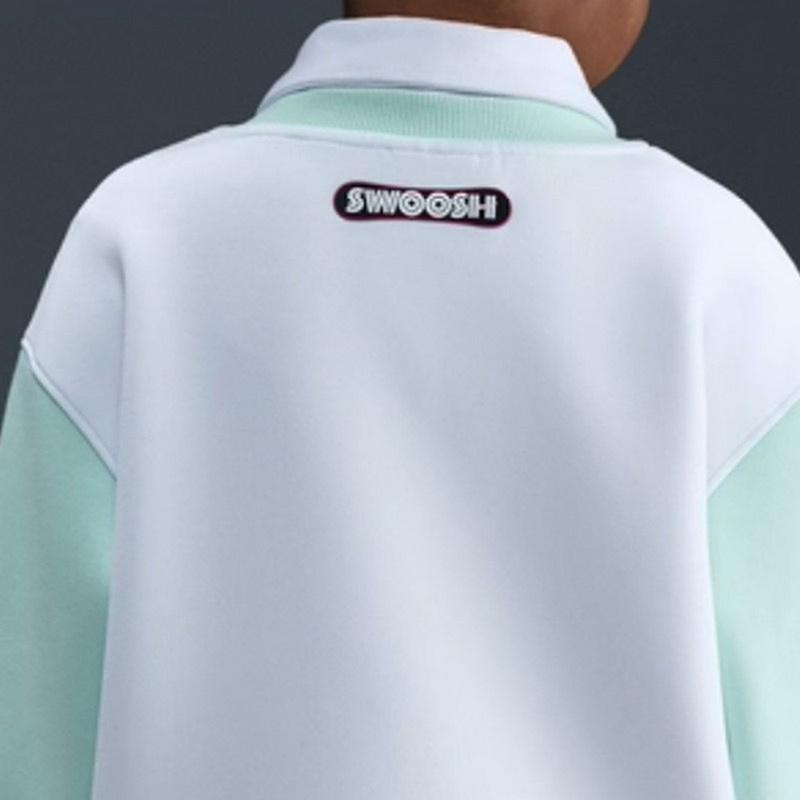 Nike Sweatshirt Gestrickter Pullover Einfache Kinder Oberteile IO5970-353