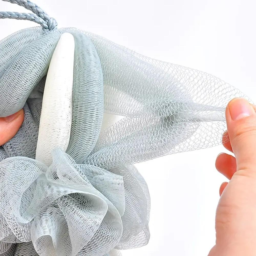 Extendable Foaming Bath Flower Luxuriate Shower Ball Body Bath Sponge  Remove Dead Skin