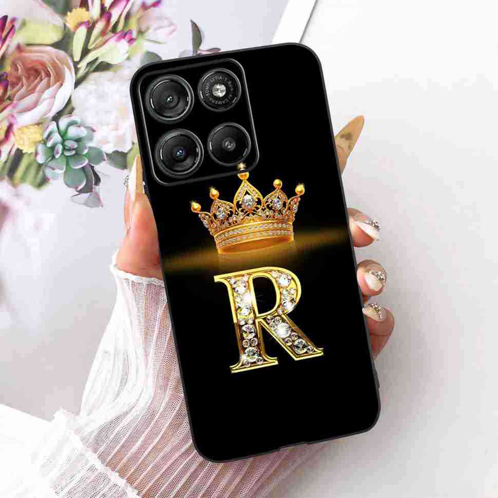 For Motorola Moto G67 Power Case Couple 26 Letters Cover Soft Silicone Phone Cases For Moto G 67 G67 Power Bumper