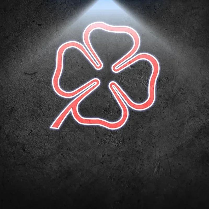 For Alfa Romeo Giulietta Mito Stelvio Giulia 159 Brera Spider LED Car Door Welcome Lights Courtesy Projector Ghost Shadow Lamp zl9