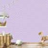 Light gray and lavender dots wallpaper for living room and bedroom 50x1000