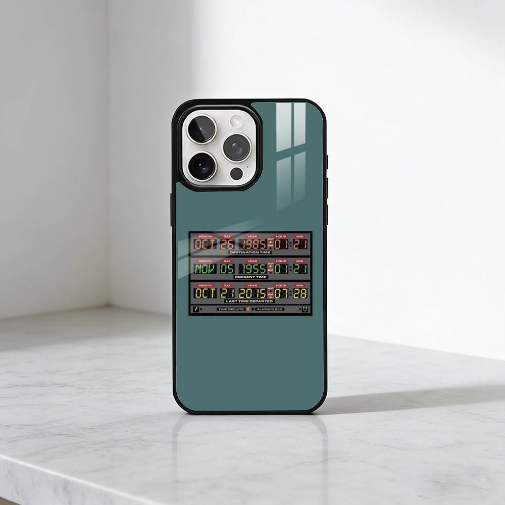 B-Back To The F-Future Phone Case For iPhone17,16,15,14,13 Plus,Pro Max Magnetic For Magsafe Wireless Charging iPhone16PROMAX