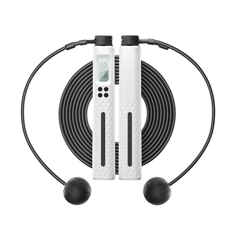 Беспроводная умная скакалка со счетчиком – Прочная стальная фитнес-скакалка для взрослых
