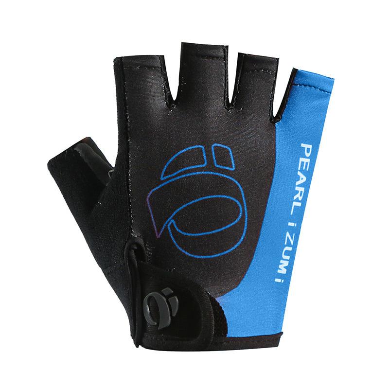 

Cycling half-finger gloves one size fits all синий