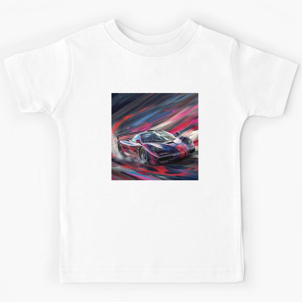 Wild Sportscar Kids T-Shirt 130