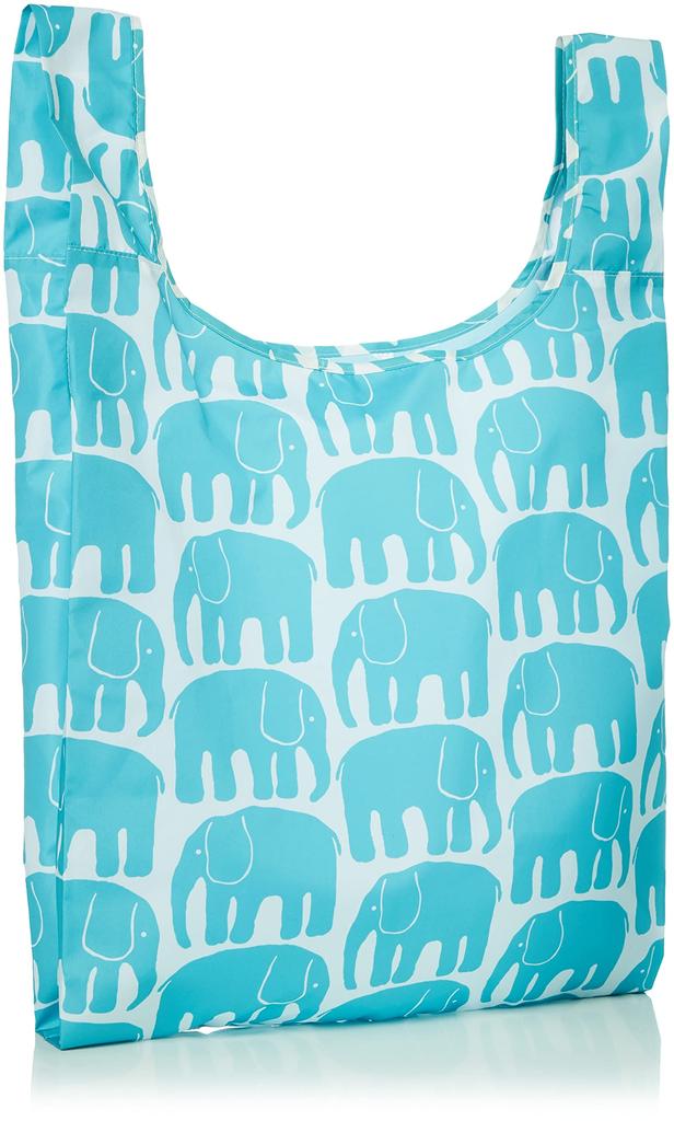 Marushin Elephantie Blue Eco Made with Recycled Perfect for or as a Gift Finlayson/Finlayson Bag, Polyester, Mother's Day, Birthdays, (Product Number