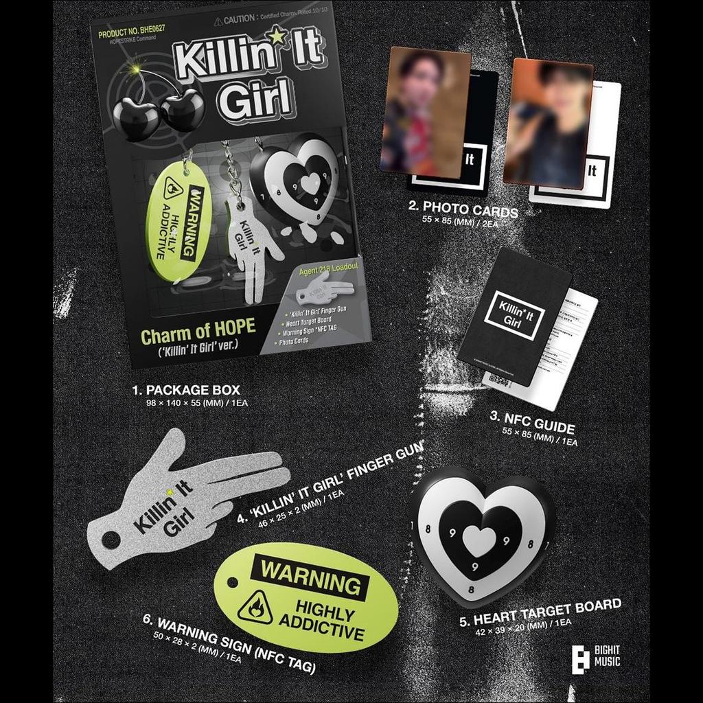 J-HOFFNUNG (Bts) - Anhänger der HOFFNUNG (Killin’ It Girl' ver.)