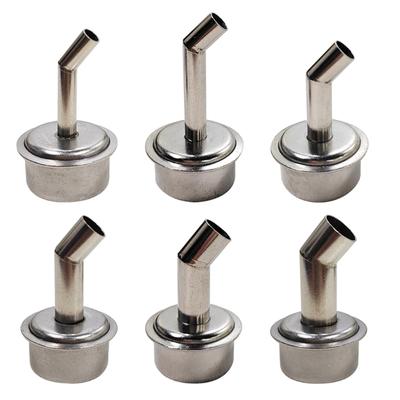 Horkovzdušné pistole Šikmá tryska 45stupňová ohnutá tryska Horkovzdušné pistole Rovná tryska Pro 861DW Příslušenství pro pájecí stanici