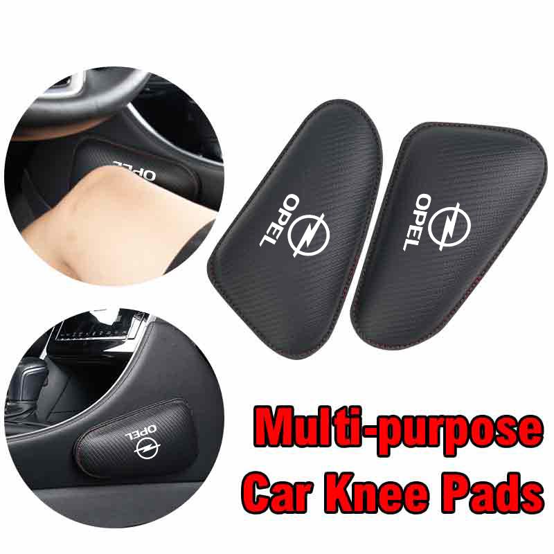Car Knee Leg Protective Pad Foot Armrest Cushion Cover Accessories For Opel Corsa D Astra Insignia Vectra Zafira Meriva Mokka