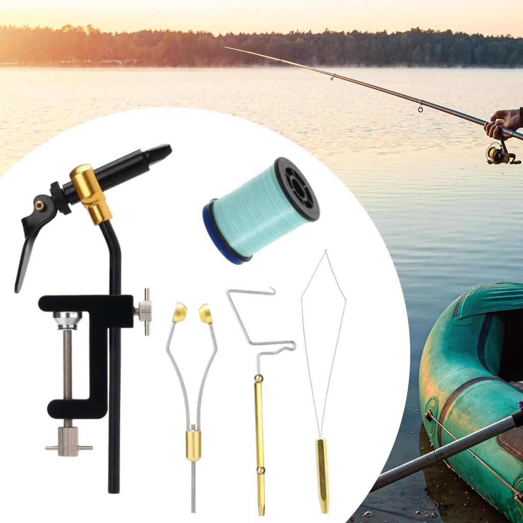 5 Fly Tying Accessories Including Bobbin Holder And Threader