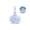 Kawaii Ocean Animal Plush Keychain Simulation Small Turtle Pendant Fluffy Whale Keyring  Children