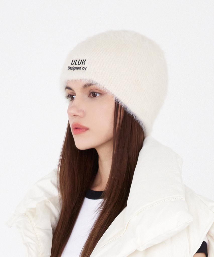 ULUK Soft Angora Beanie_Ivory