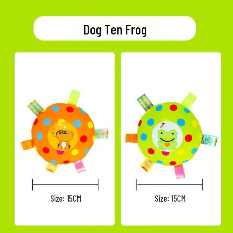 First Order Discount: Indestructible Squeaky Plush Dog Toy - Chewy, Bite-Resistant, Self-Entertainment Training Ball for Decompression