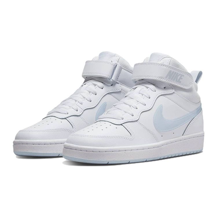 Nike Court Borough Mid 2 GS White Aura Kinder-Sneaker Summit-White CD7782-109