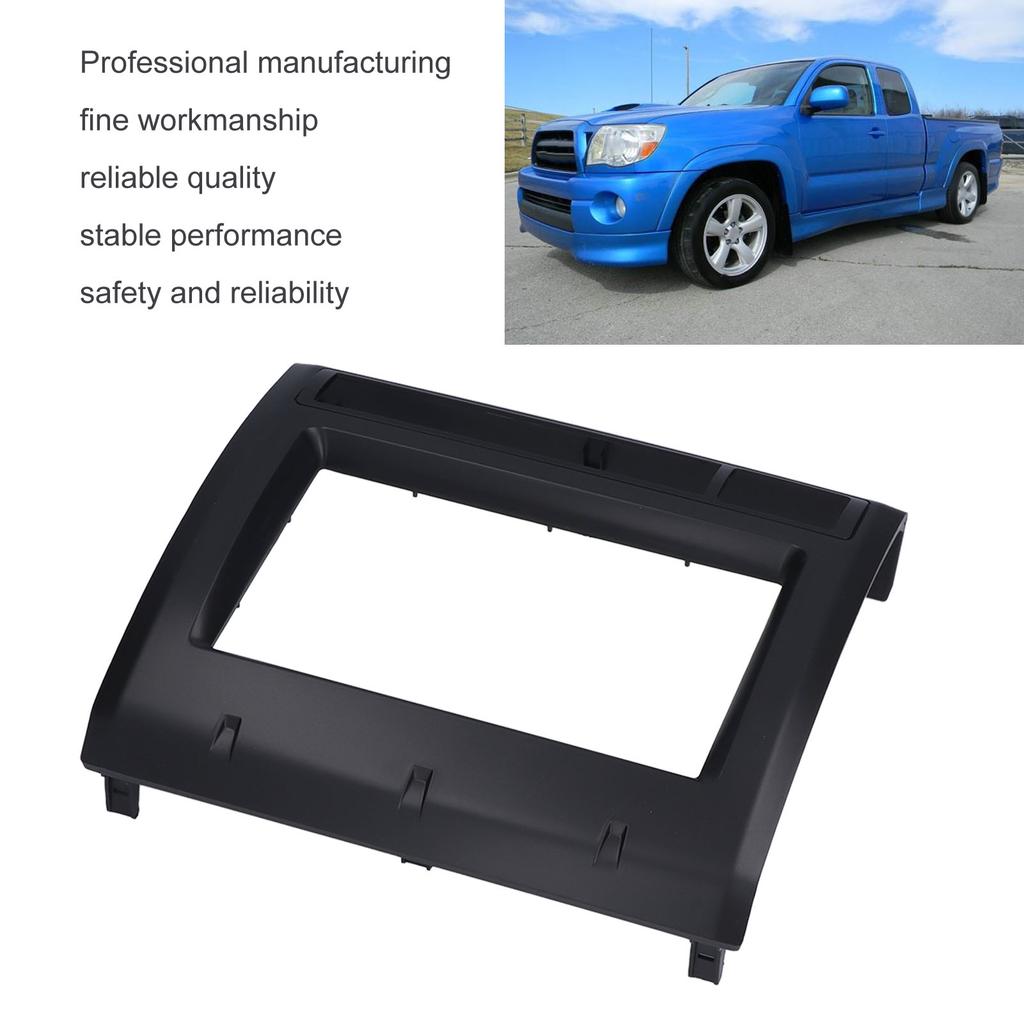 Car Fascia 2DIN Radio Stereo Dash Installation Trim Kit Replacement for Tacoma 2005‑2013