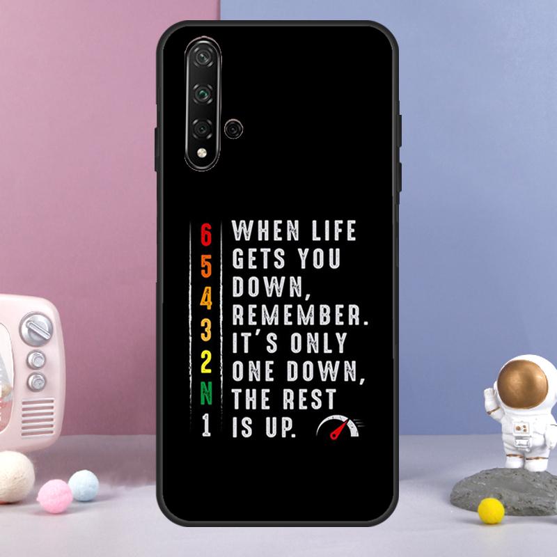 1N23456 Motorcycle For Huawei Nova Y60 Y61 Y70 Y72 Y73 Y90 Y91 9 10 SE 7i 8i 11i 12i P30 P40 Lite P60 Pro Case