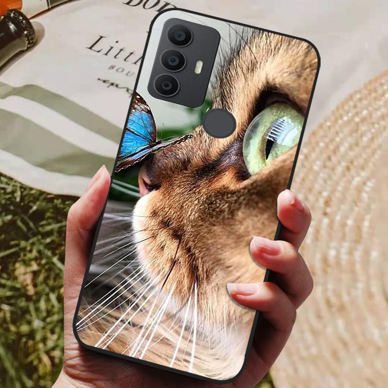 For TCL 30 SE Case 305 TPU Silicone Soft Fashion Phone Cover for TCL 30SE 306 305 Case 6165A Bumper Funda for TCL30SE 6.52 Inch
