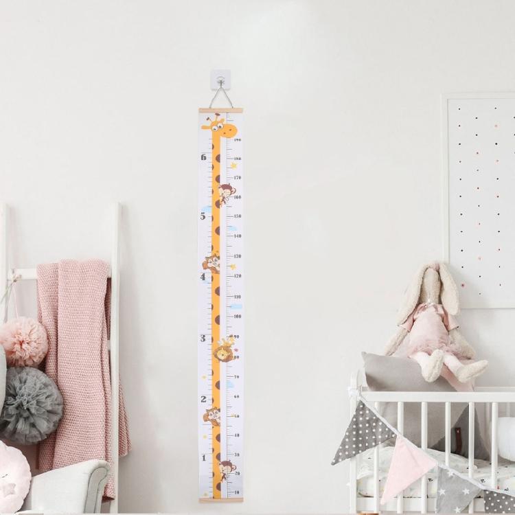 Baby-Messlatte Baby-Wachstumskarte für Zuhause und Kinderzimmer