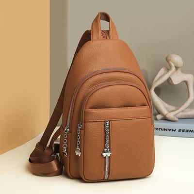 Women's Crossbody Bag PU Crossbody Bag Multi-use Chest Bag