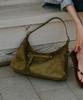 Depound Latte Bag Suede Medium [Olive]