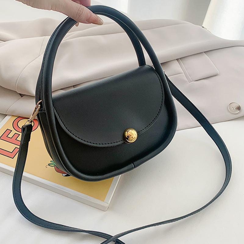 

Stylish 2023 Summer New Simple Fashion Trend Shoulder Bag Street Style Saddle Bag