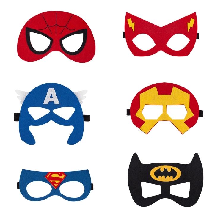 Multi Character Eye Cover For Kids Role Playing Costume Party Safe