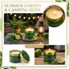 Lemongrass Scented Candle for Garden Patio - Aromatherapy Candle for Outdoor Use