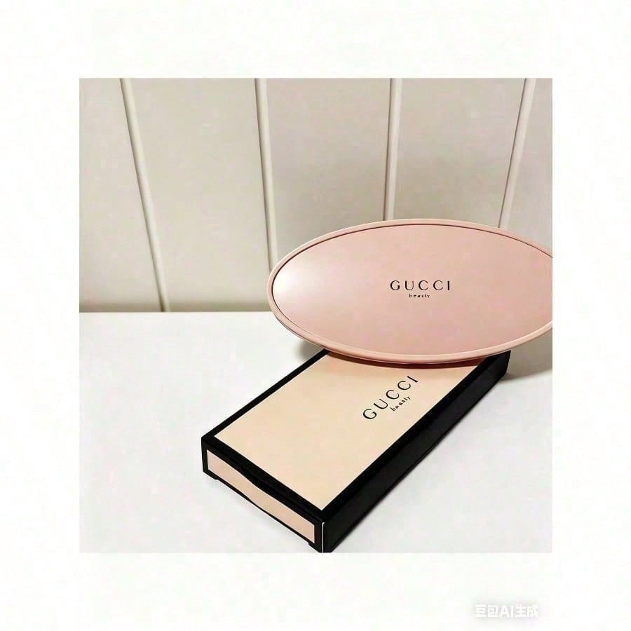 Damen Klappspiegel, Bequem zu Tragen, Geeignet für Nachbesserungen und Make-up, Süßer Stil