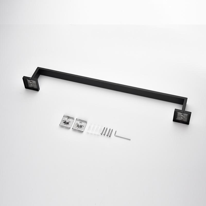 Stainless Steel Bathroom Accessory Set: Towel Bar, Hotel Bath Rack & Toilet Towel Holder