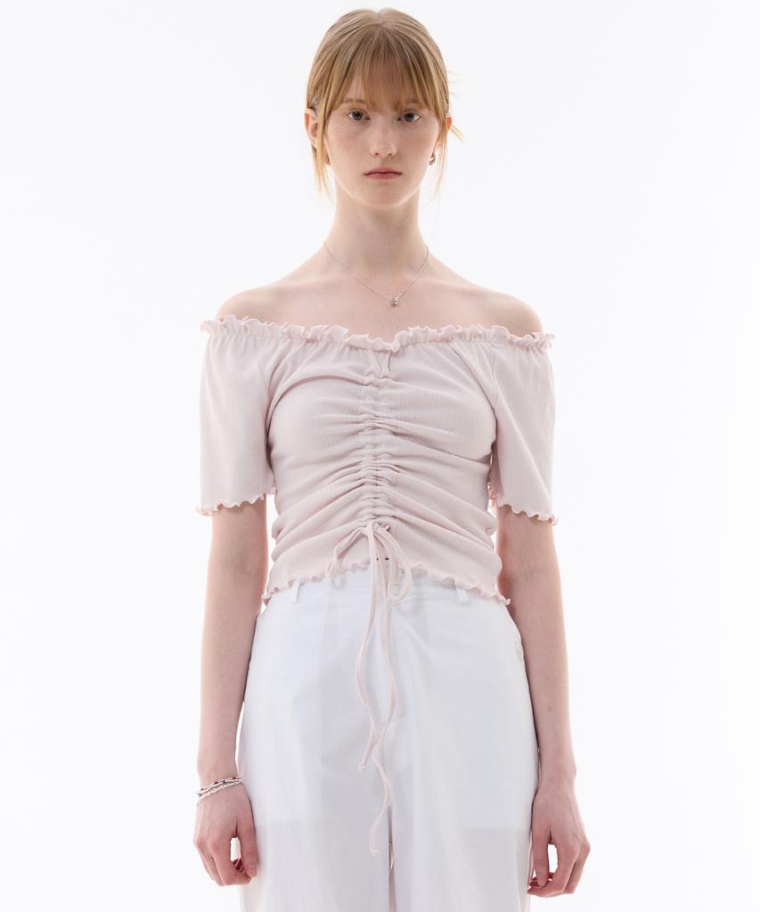 Alikim Xoxo Off-Shoulder / Pink