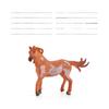 Simulated Horse Arabian Andalusian Hanoverian Ranch Horse Ornament Model