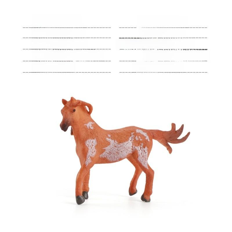 Horse Arabian Simulated Andalusian Hanoverian Ranch Horse Model Ornament