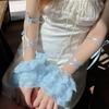 Fashionable Nostalgic Lace Detachable Arm Covers Comfortable Wear For Elegant Dress Event And Photo Shoots