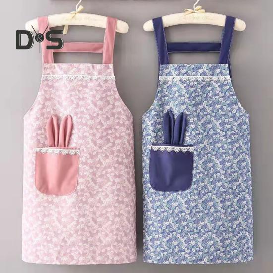 Comfortable To Wear Women Apron Non-pilling Durable Household Baking Apron