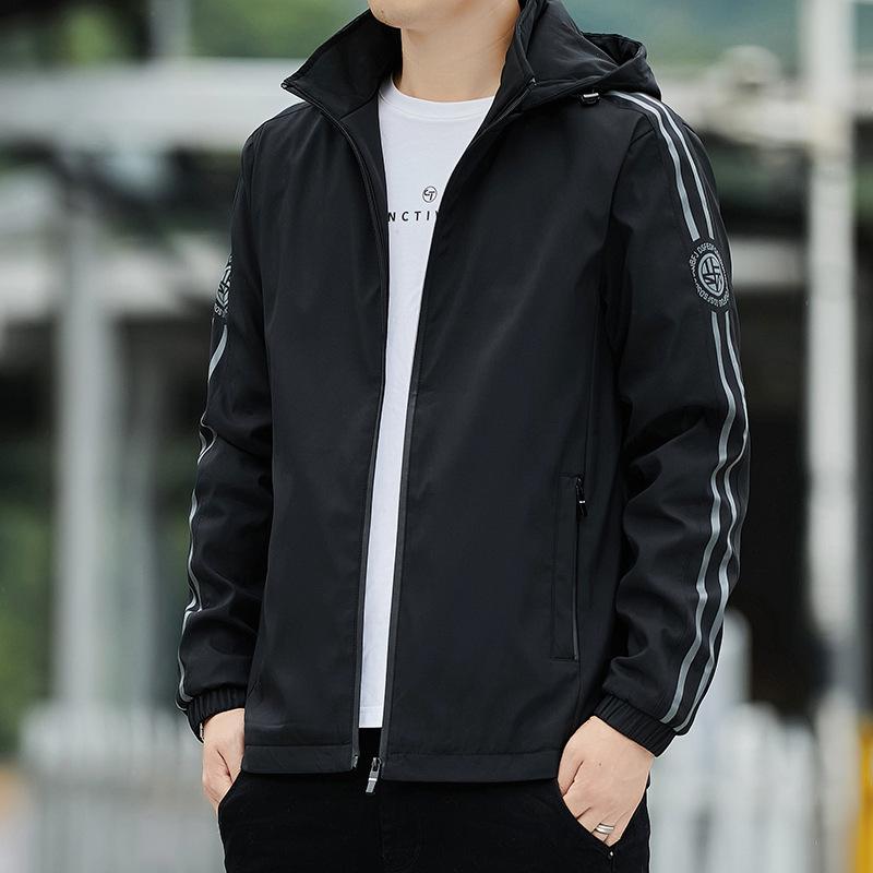 2025 Fall/Winter New Windproof Jacket Men's Regular Fashion Trend Men's Warmth