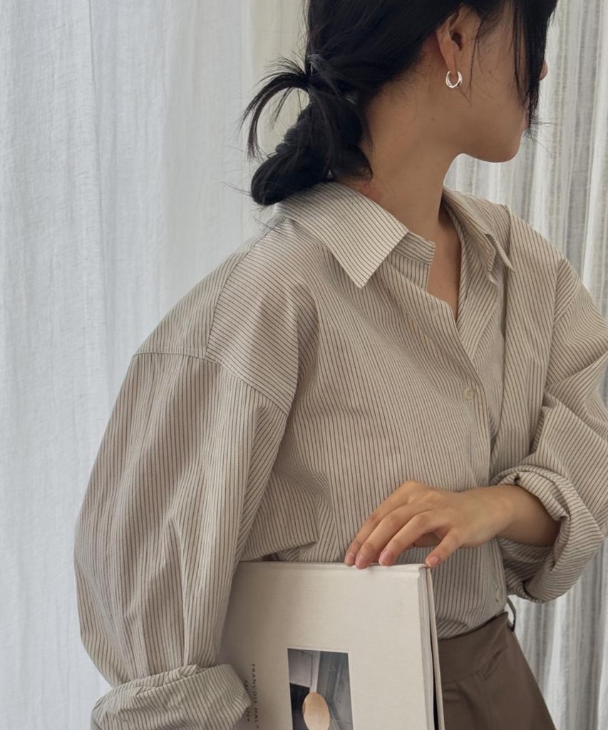 Baradu [Baradu 925] Essential Over Hoop Earrings