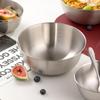 Chahua 22cm 304 Stainless Steel Salad Mixing Bowl