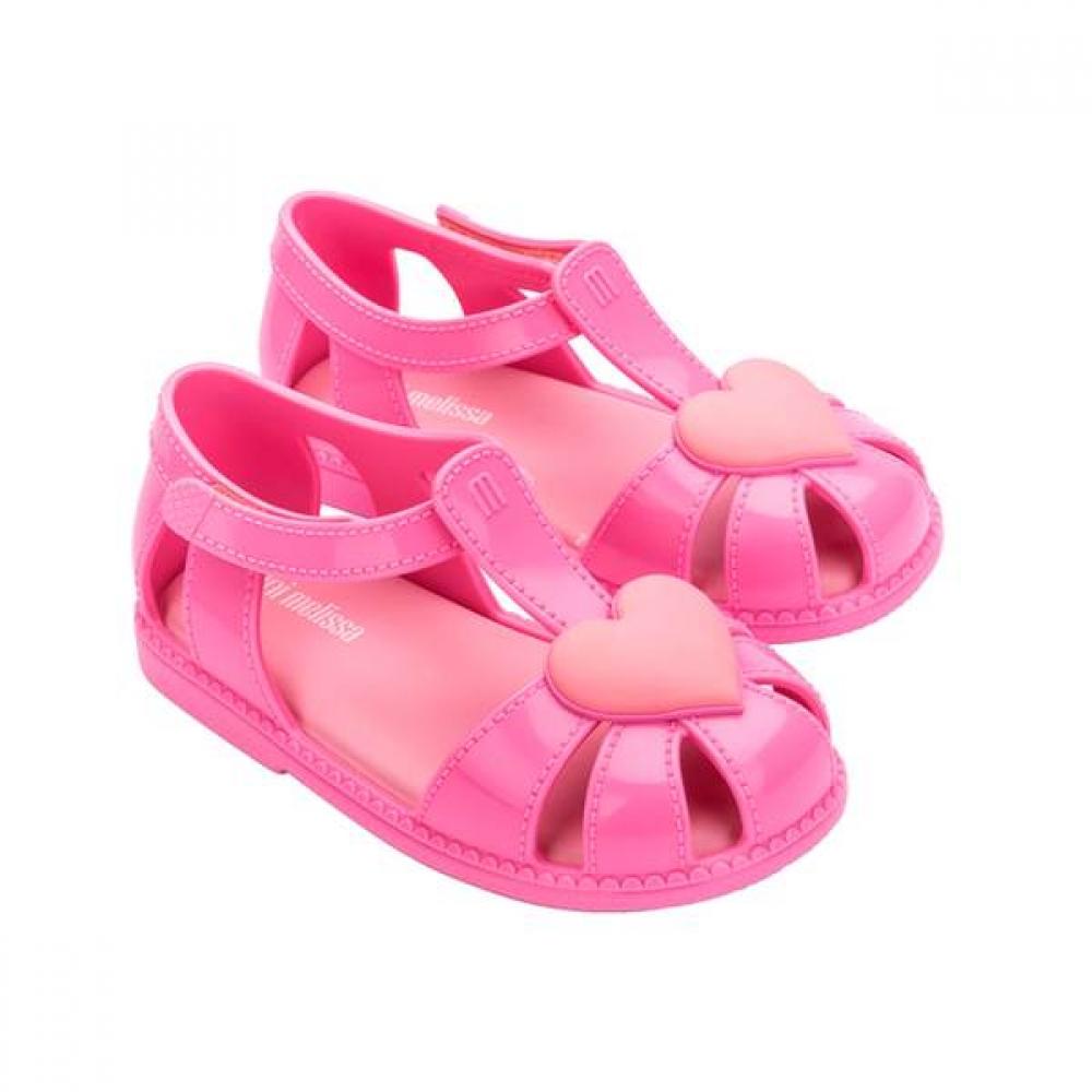 Mini Melissa Toebox Hip Heart Ballerina Baby Jelly Shoes Mskcg2tshb11