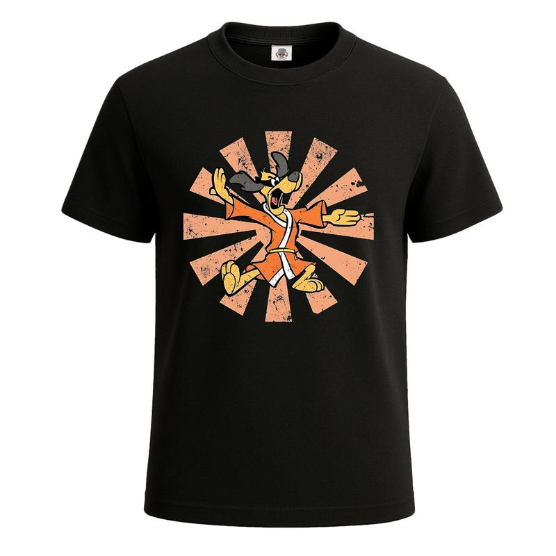 Hong Kong Phooey Retro Japanese Party Gift Unisex T-Shirt Funny Shirt Top S