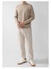 Autumn Men's Half-High Collar Sweater: Stylish Korean Fashion Pullover
