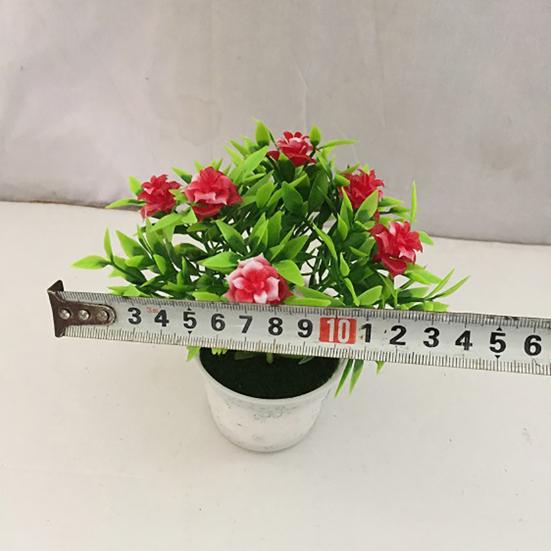 Kreatywna fałszywa roślina Bonsai symulująca zieloną dekorację