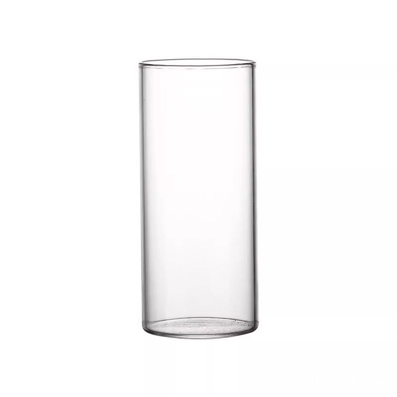 Heat-Resistant Borosilicate Long Drink Glass - Straight Sided, Thin Base