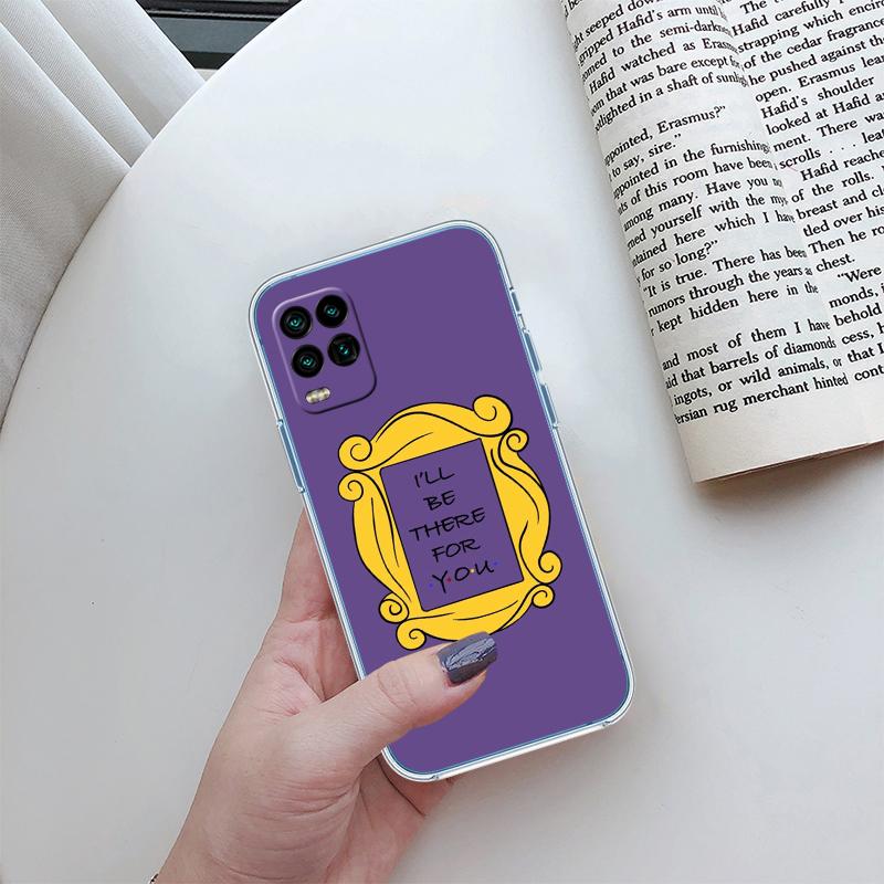 RP29 F-friends Transparent Phone Case for Motorola Moto G7 G8 G9 G84 G85 G73 G24 G15 Z2 Play Power Plus